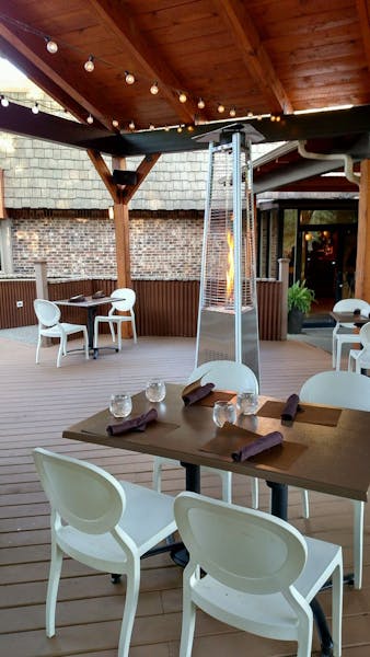 a dining room table