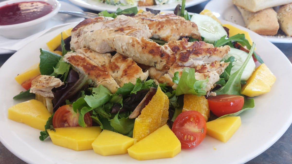 a plate of food
