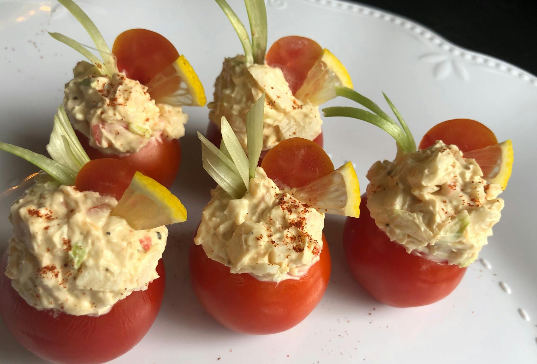 a plate of food