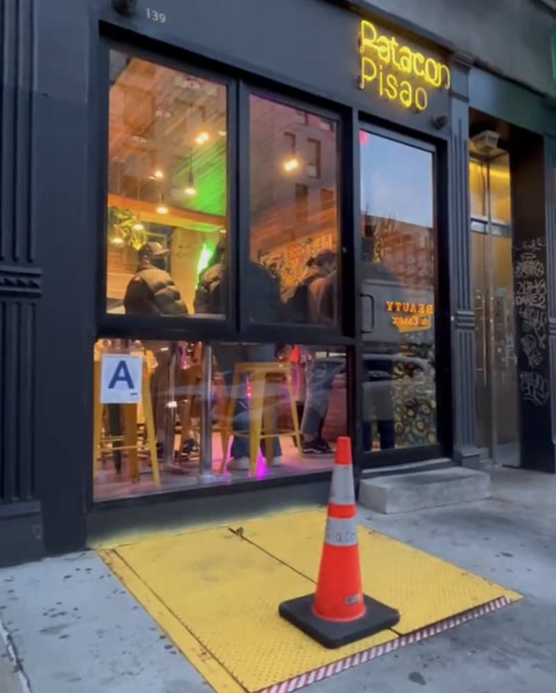 a store inside of a building