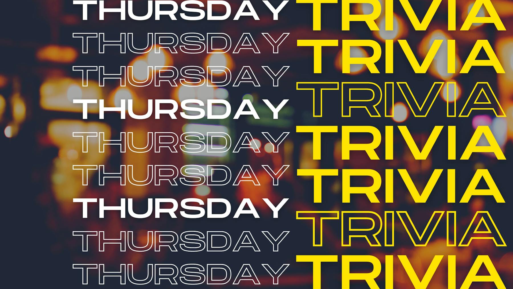 thursday trivia