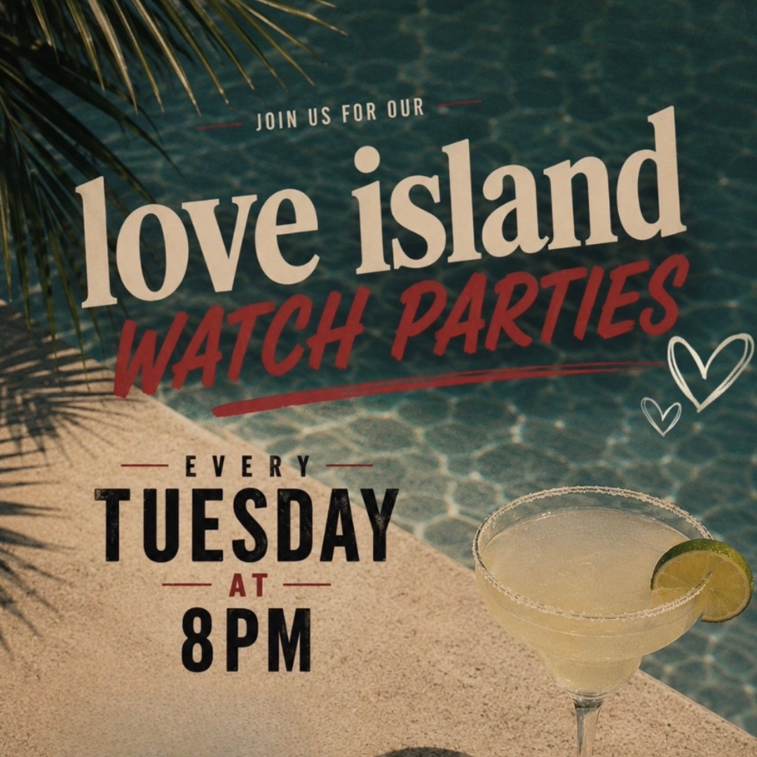 love island watch parties at the pony inn