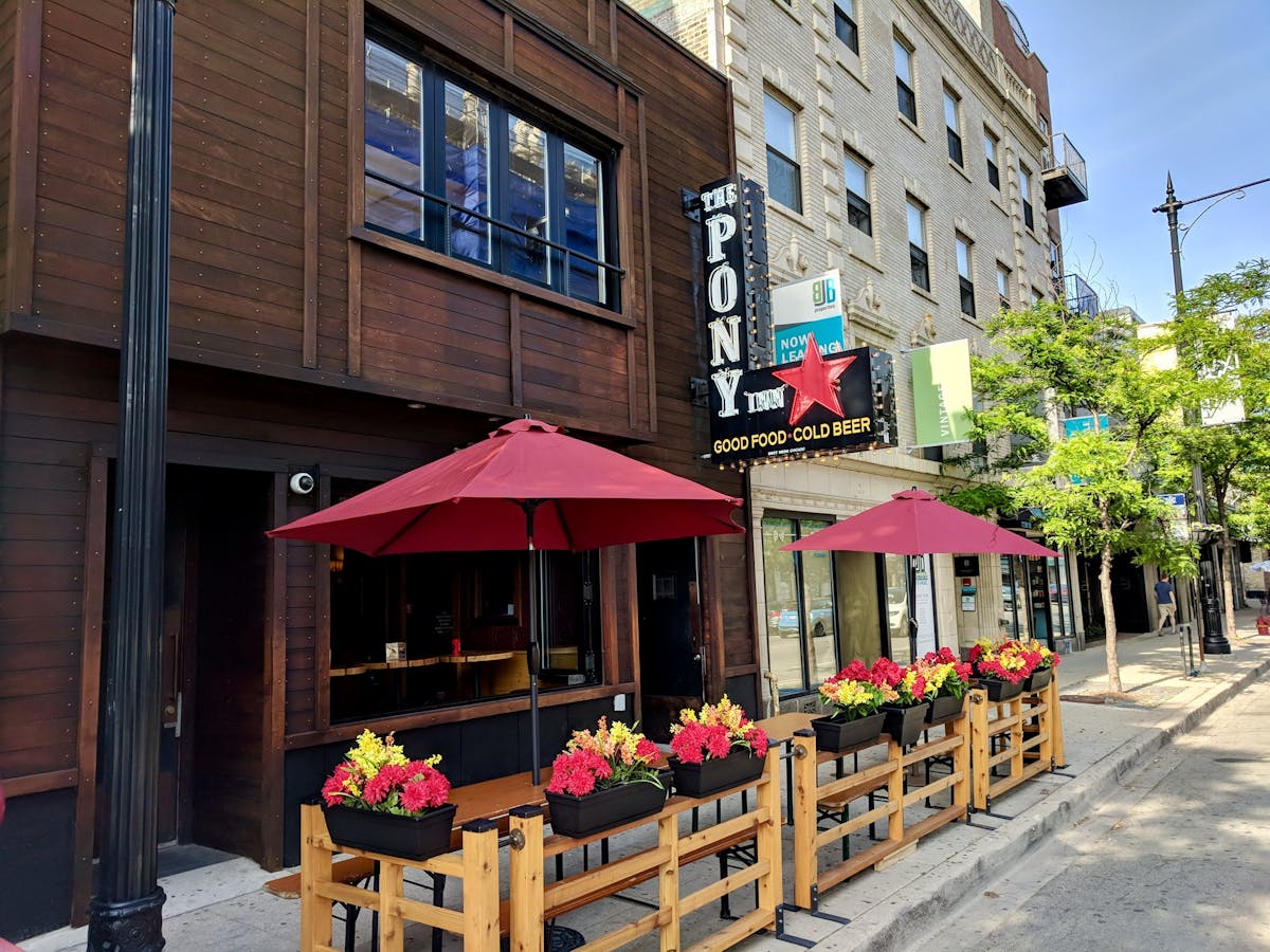 The Pony Inn is a Chicago Sports bar