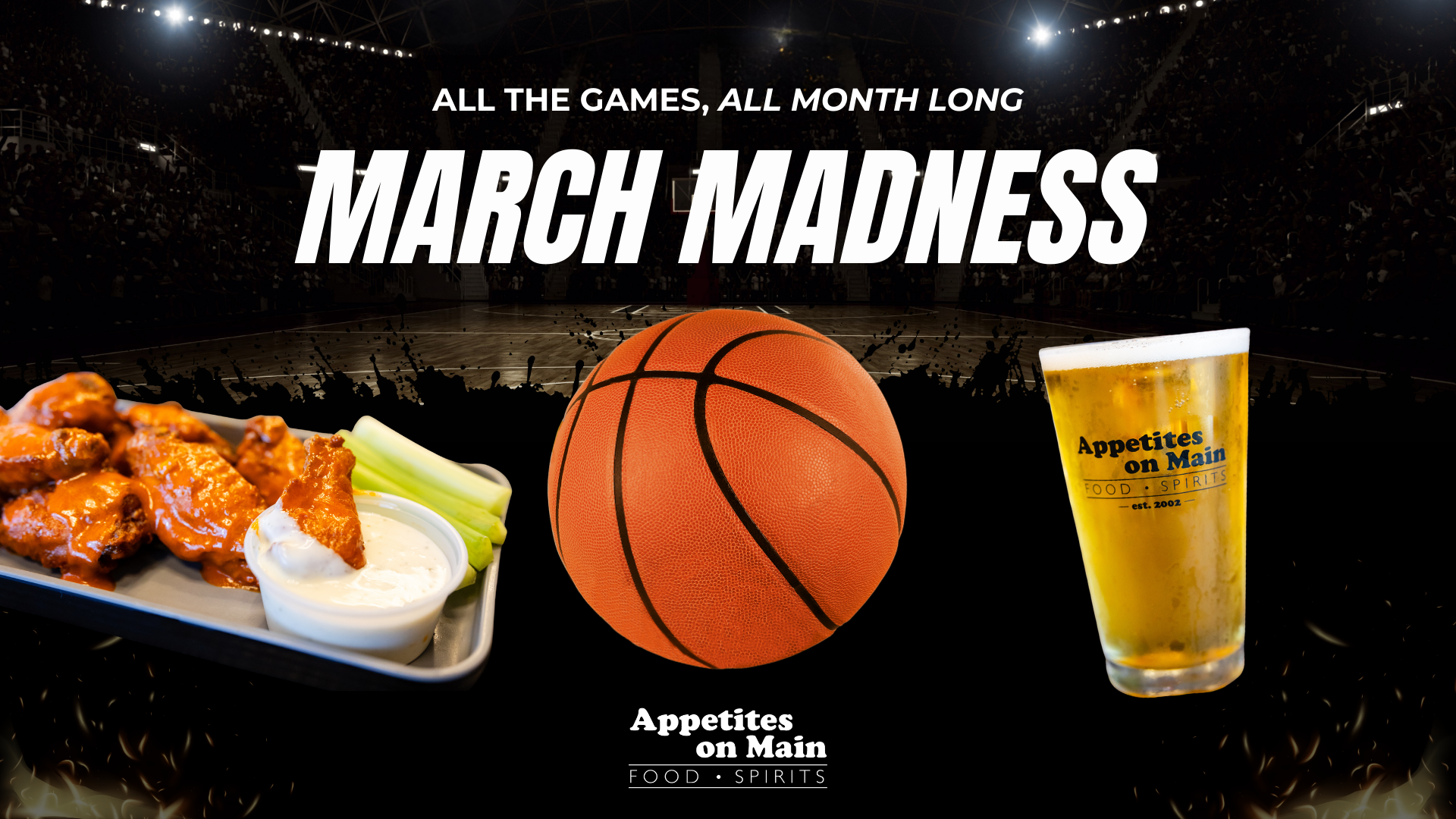 a basketball and a glass of beer