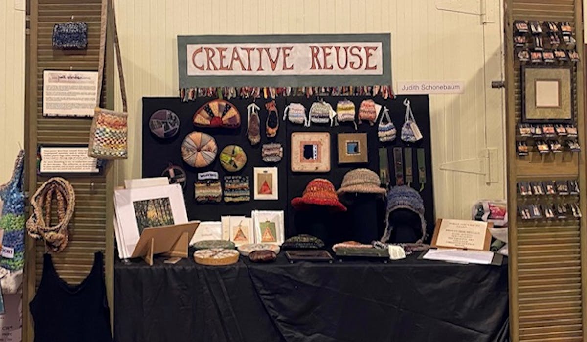 a room with many items on display