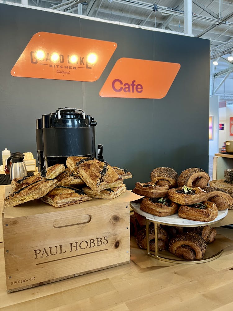 a bunch of different types of doughnuts on display