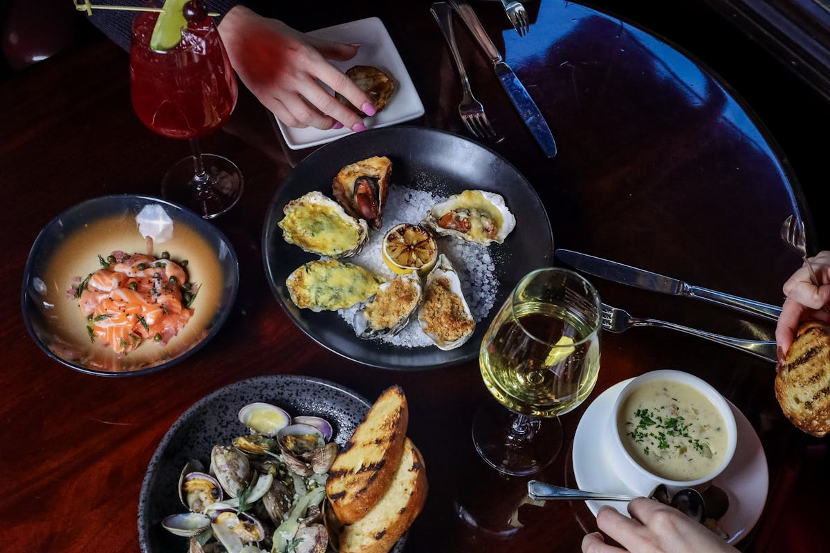 group of food