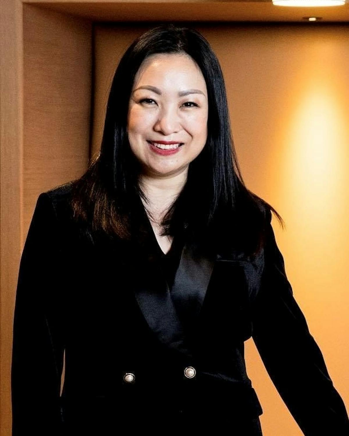 a woman posing for a picture