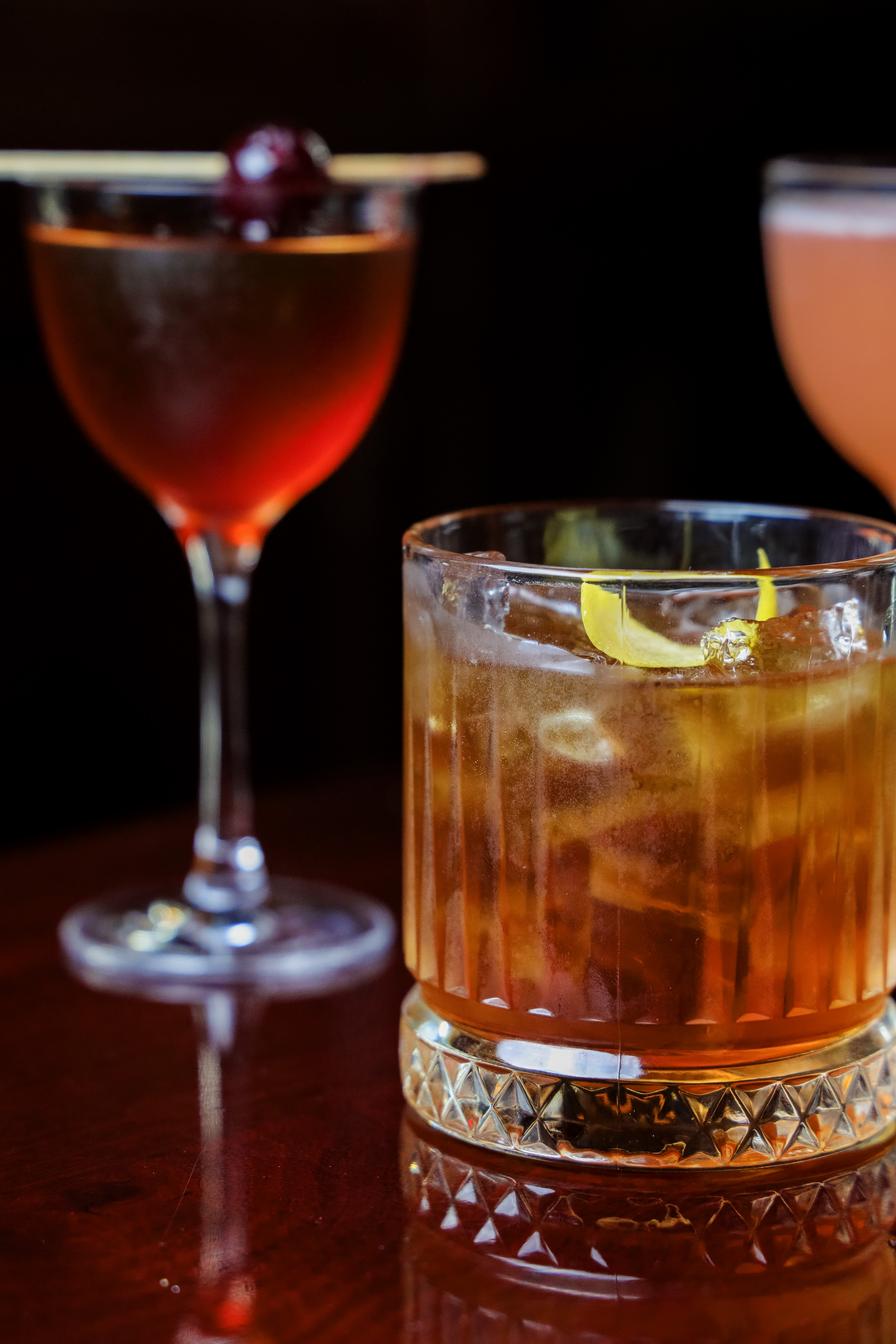 Whiskey cocktails
