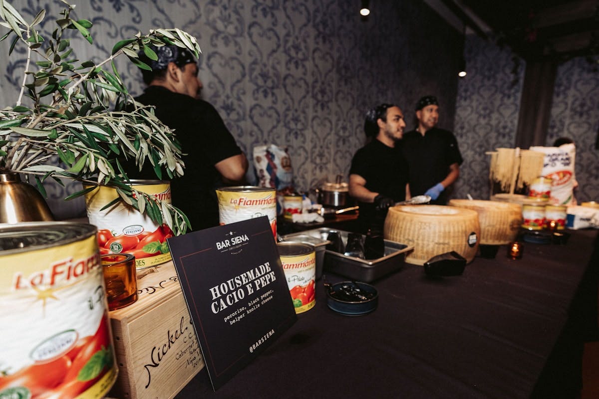 a close up of products on a table