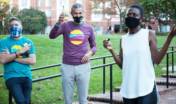 a man talking on a cell phone