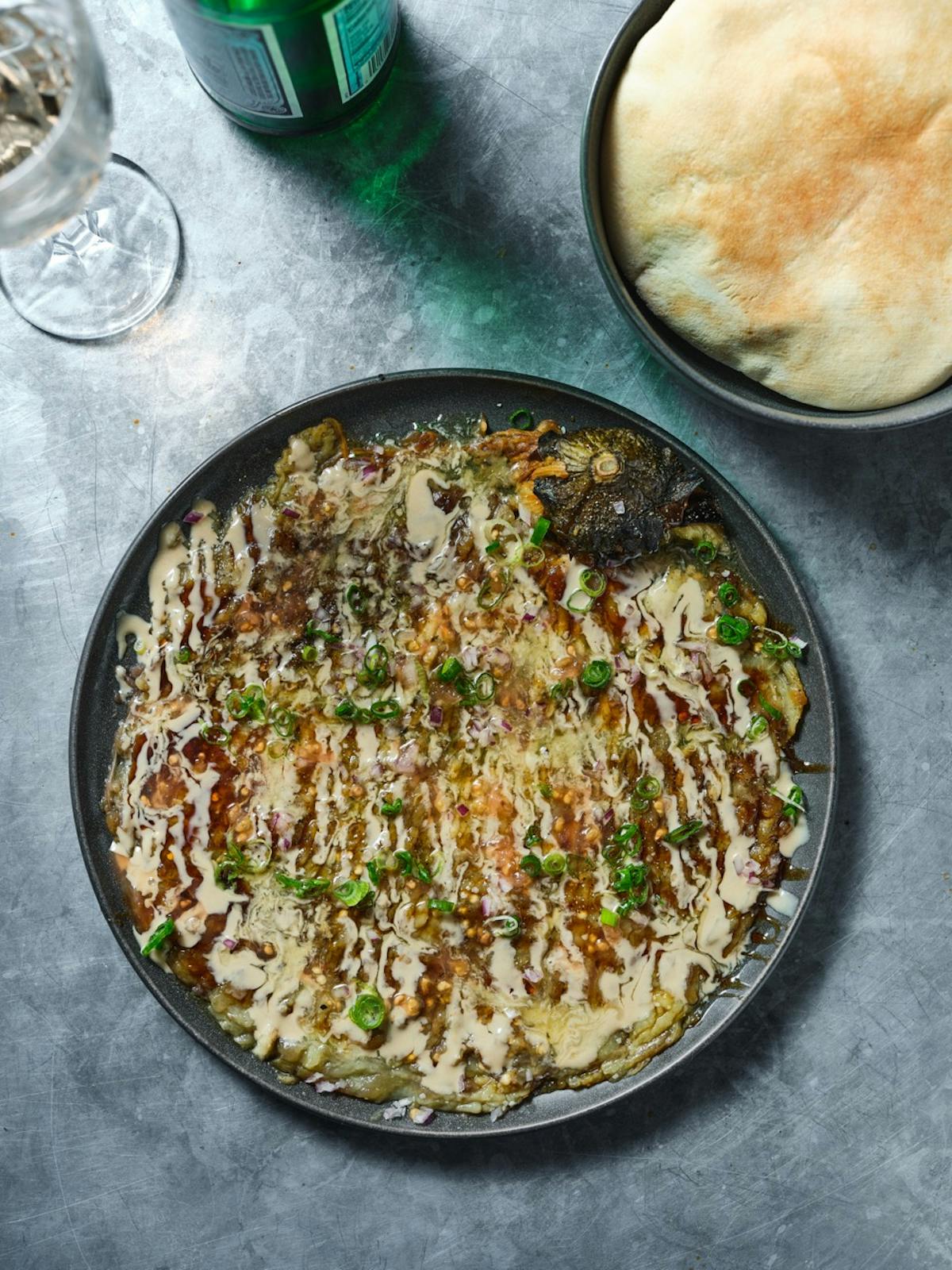 a plate of food
