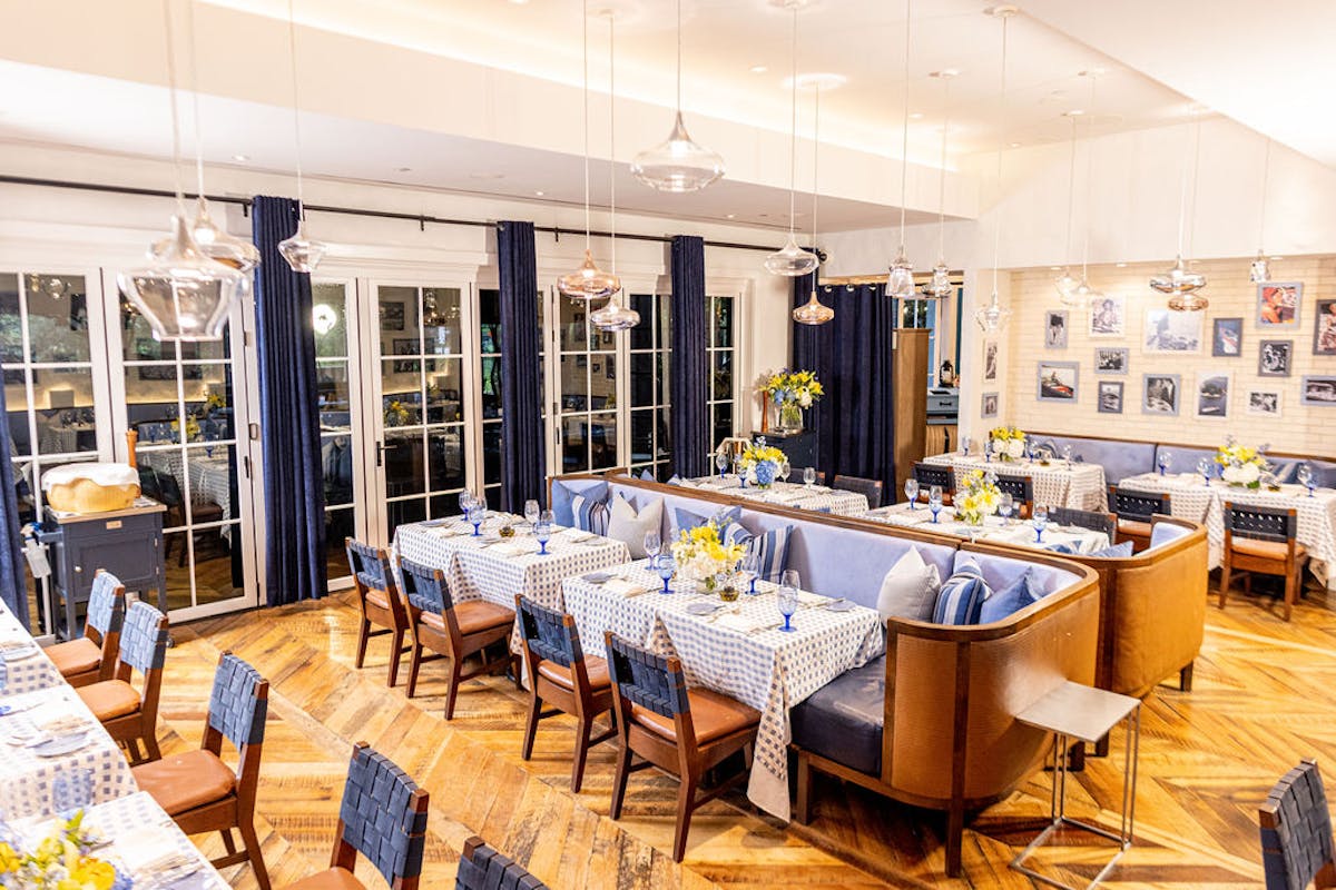 a dining room table