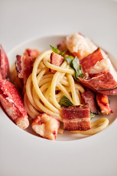 LOBSTER & SPAGHETTI “JOE BEEF" STYLE Adorn Bar & Restaurant New