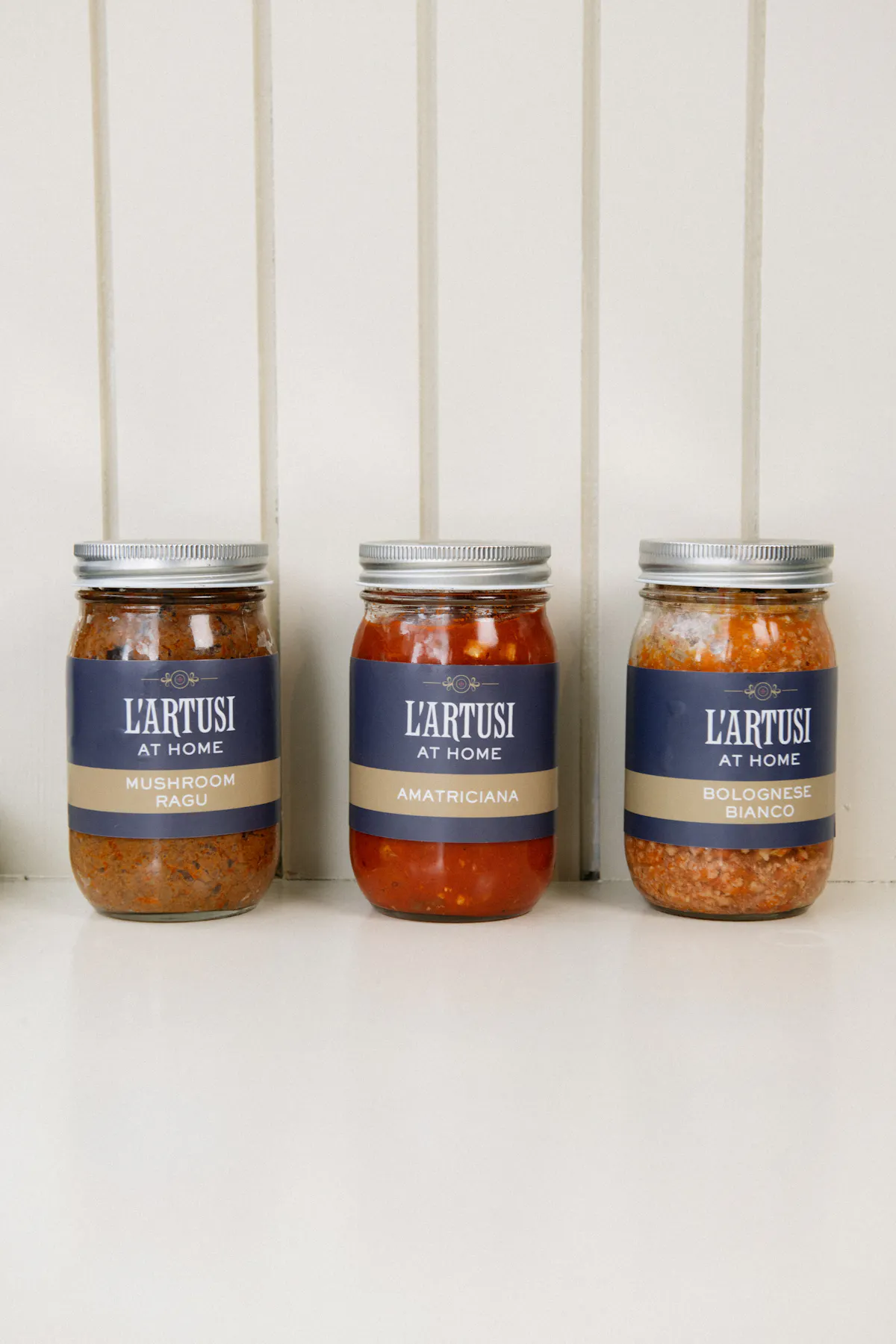 jars of sauces
