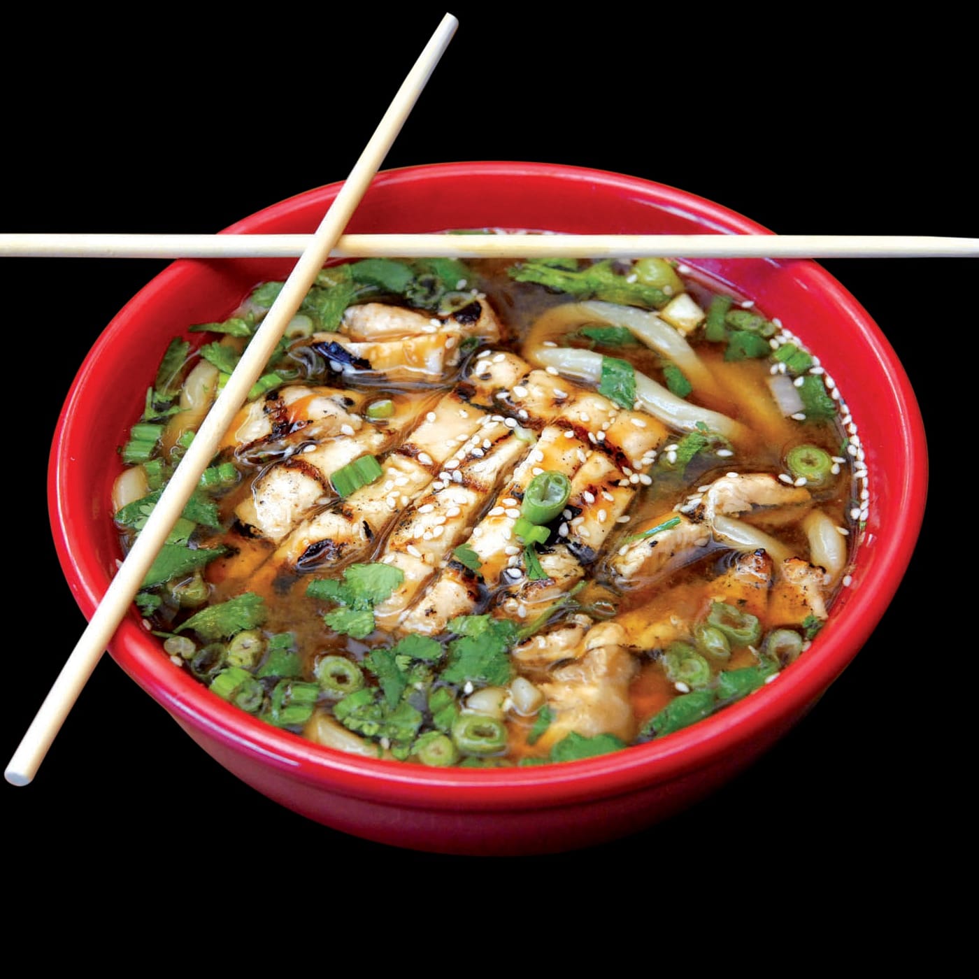 a bowl of food on a plate