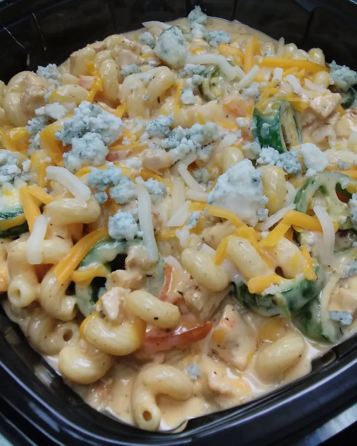 a close up of pasta in a bowl