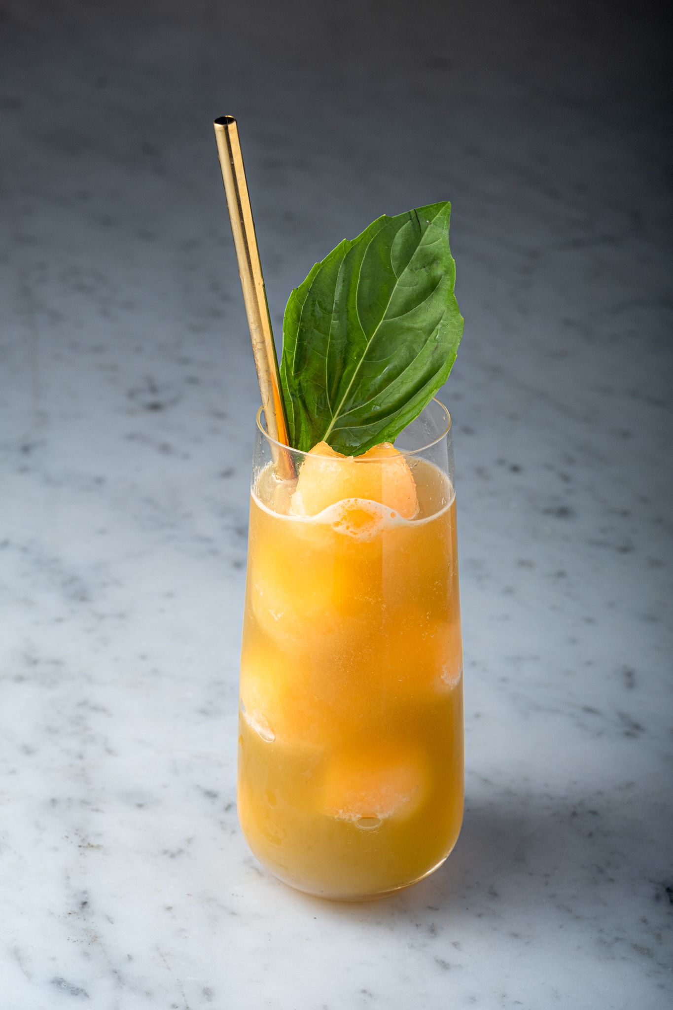a glass of orange juice
