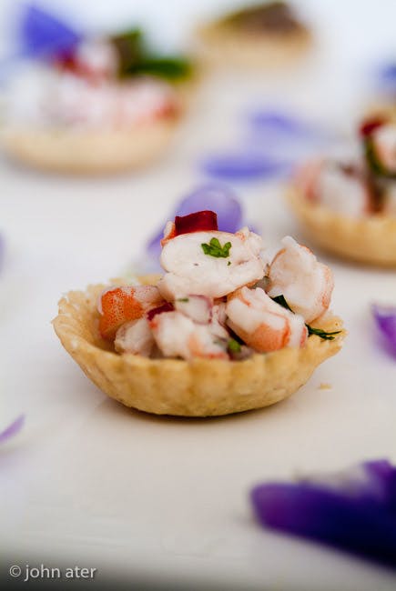 a close up of a plate of food