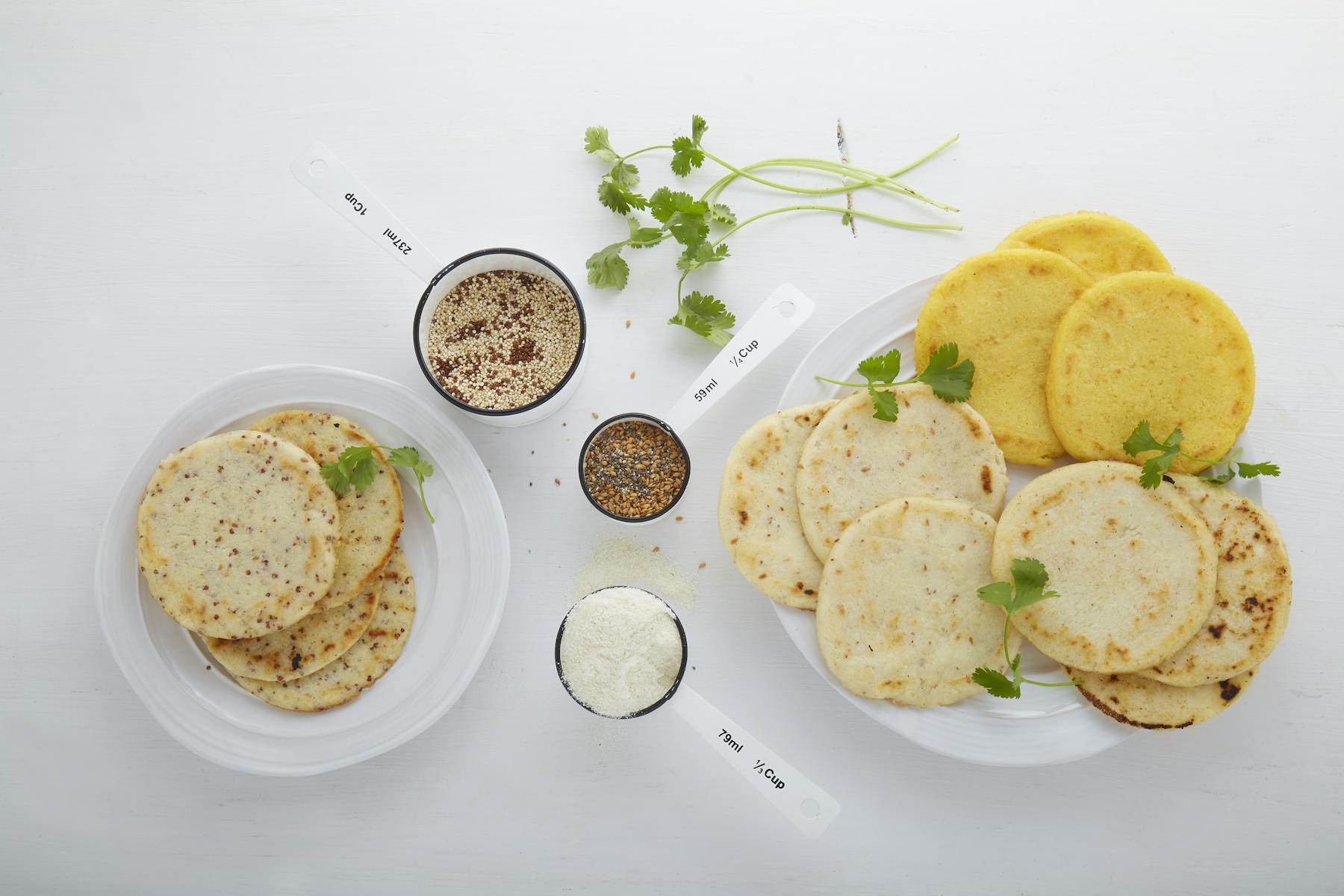 a plate of food on a table