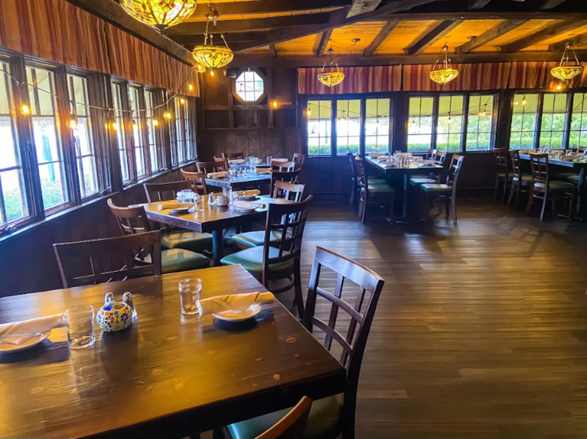 a dining room table