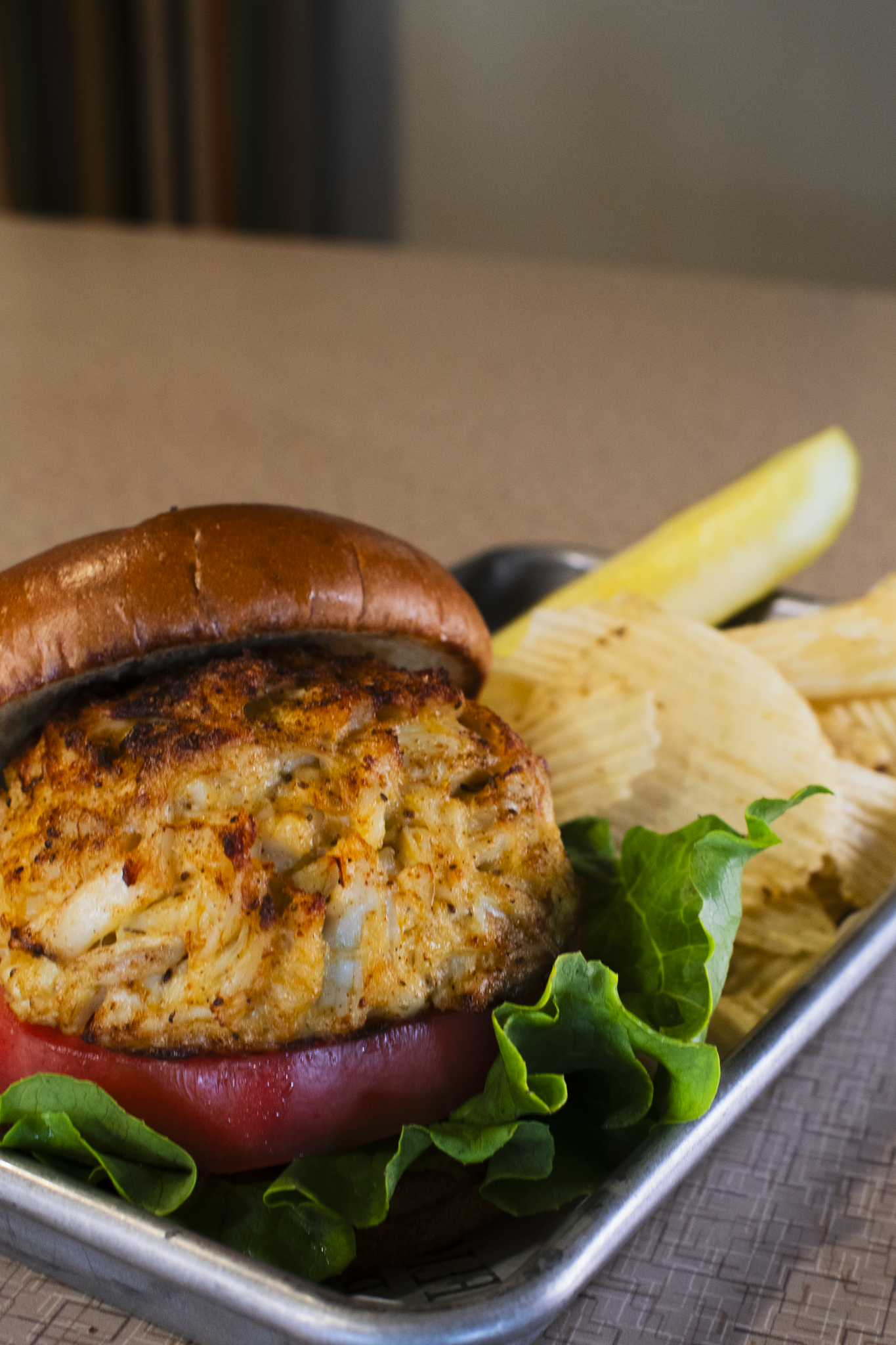 a sandwich sitting on top of a table