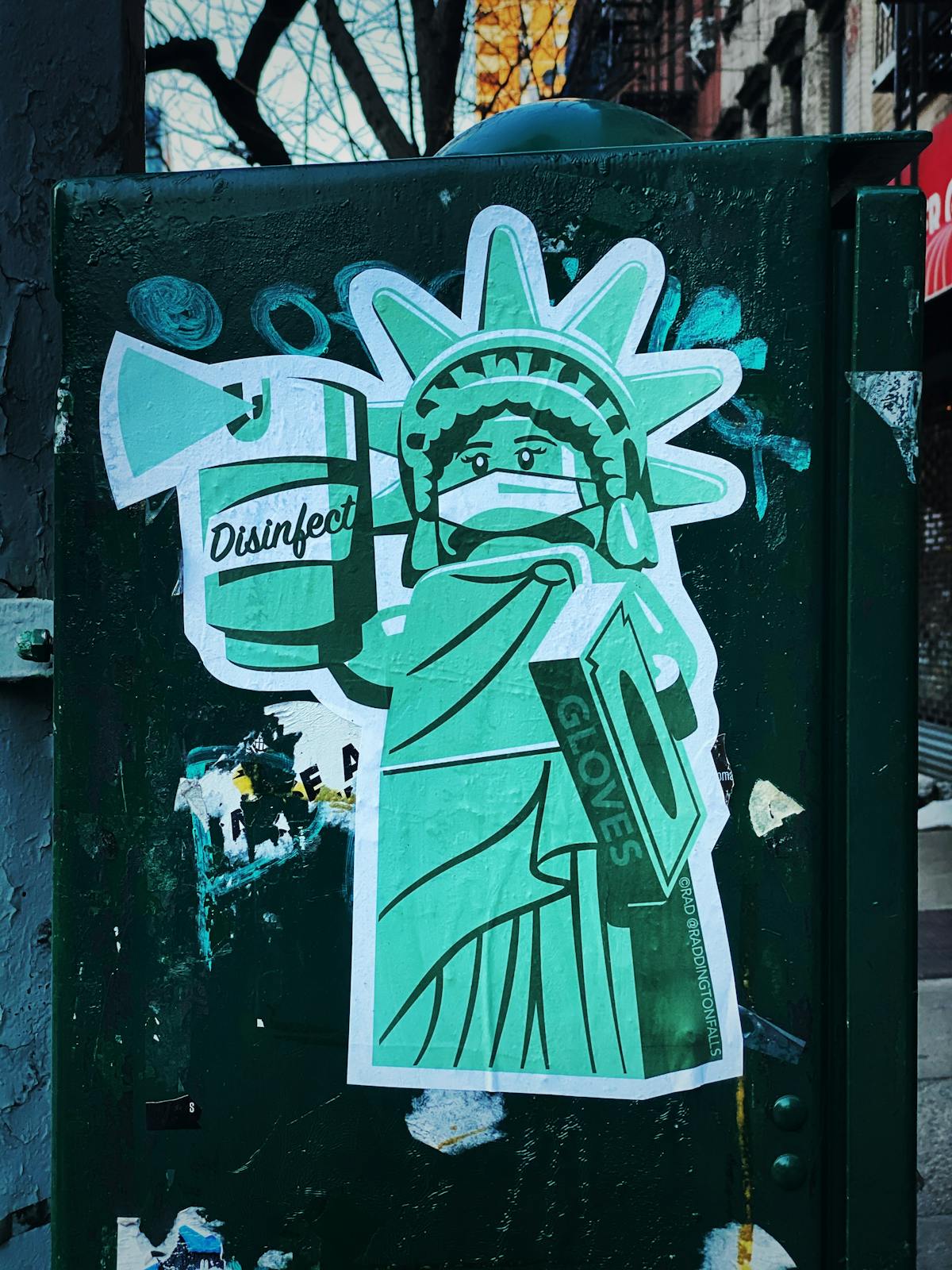 graffiti on a wall