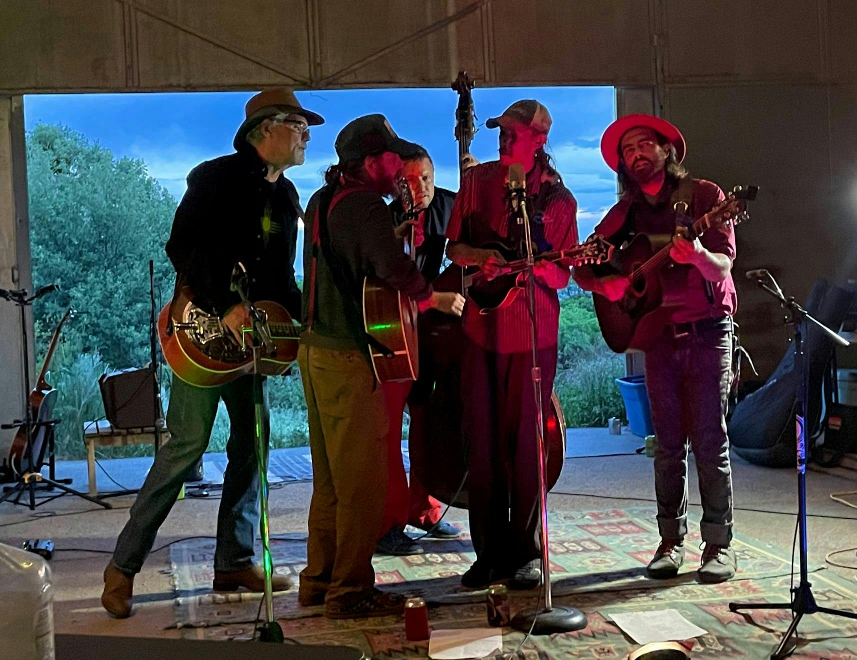 a group of people posing for the camera