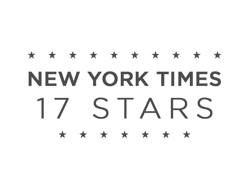 New York Times - 17 Stars