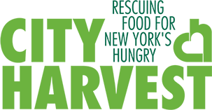 CITY HARVEST rescuing food for New Yorks's hungry logo