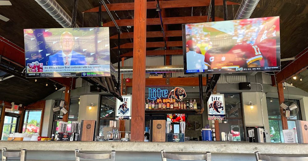 a store inside of a building