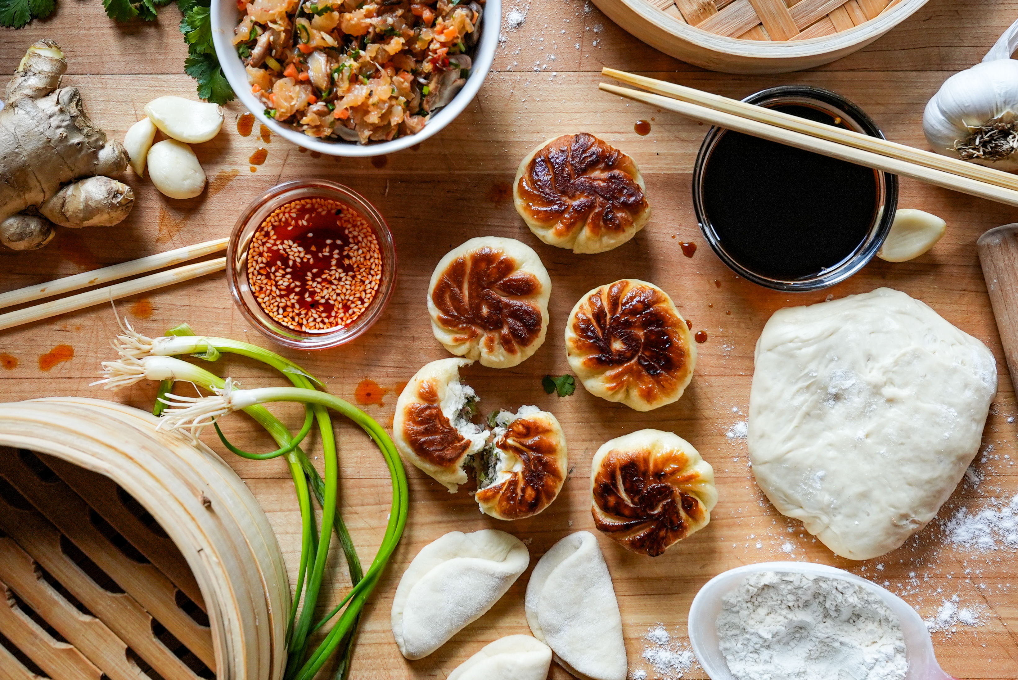 Bao 101: Fluffy Steamed Buns Class