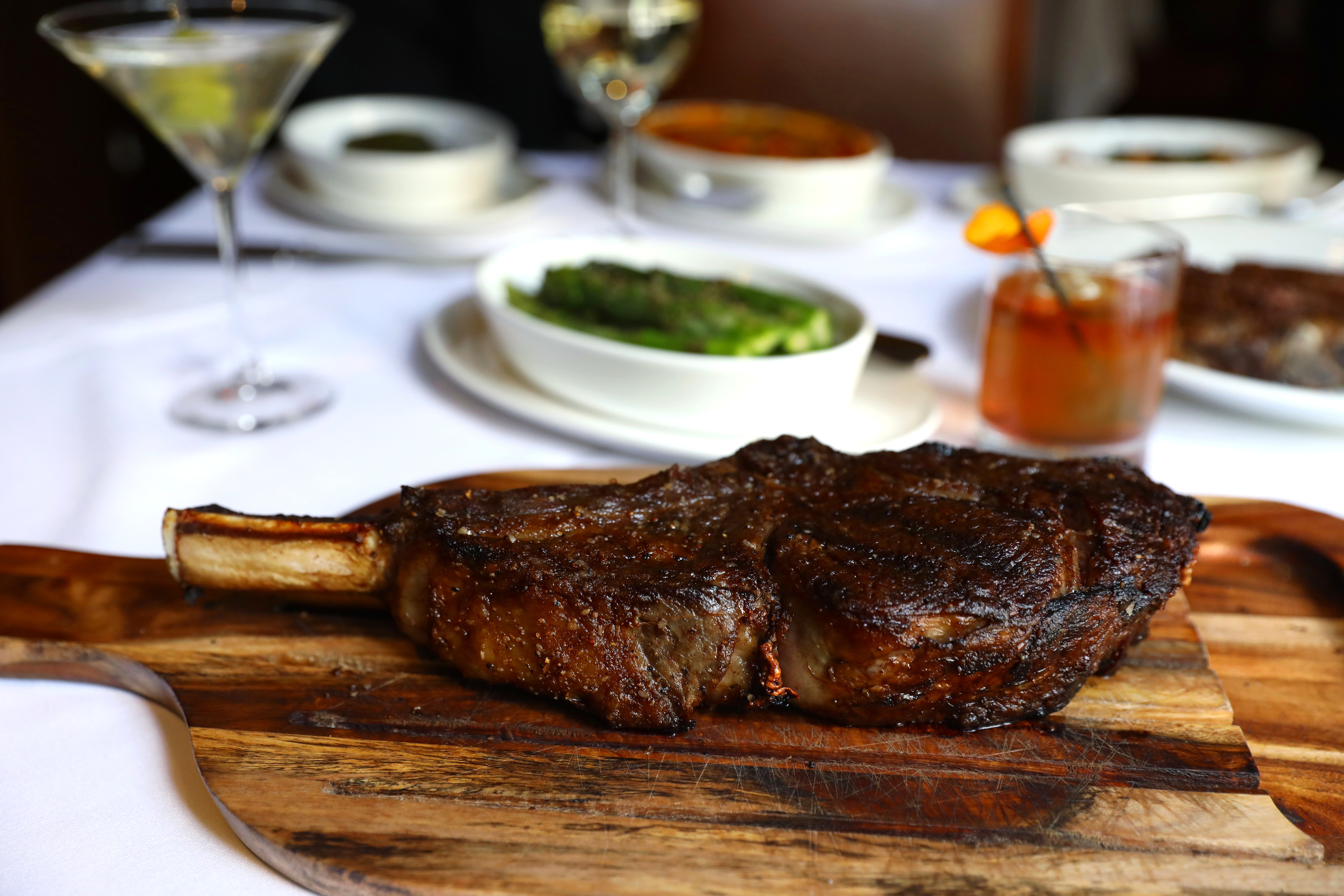 a steak plate