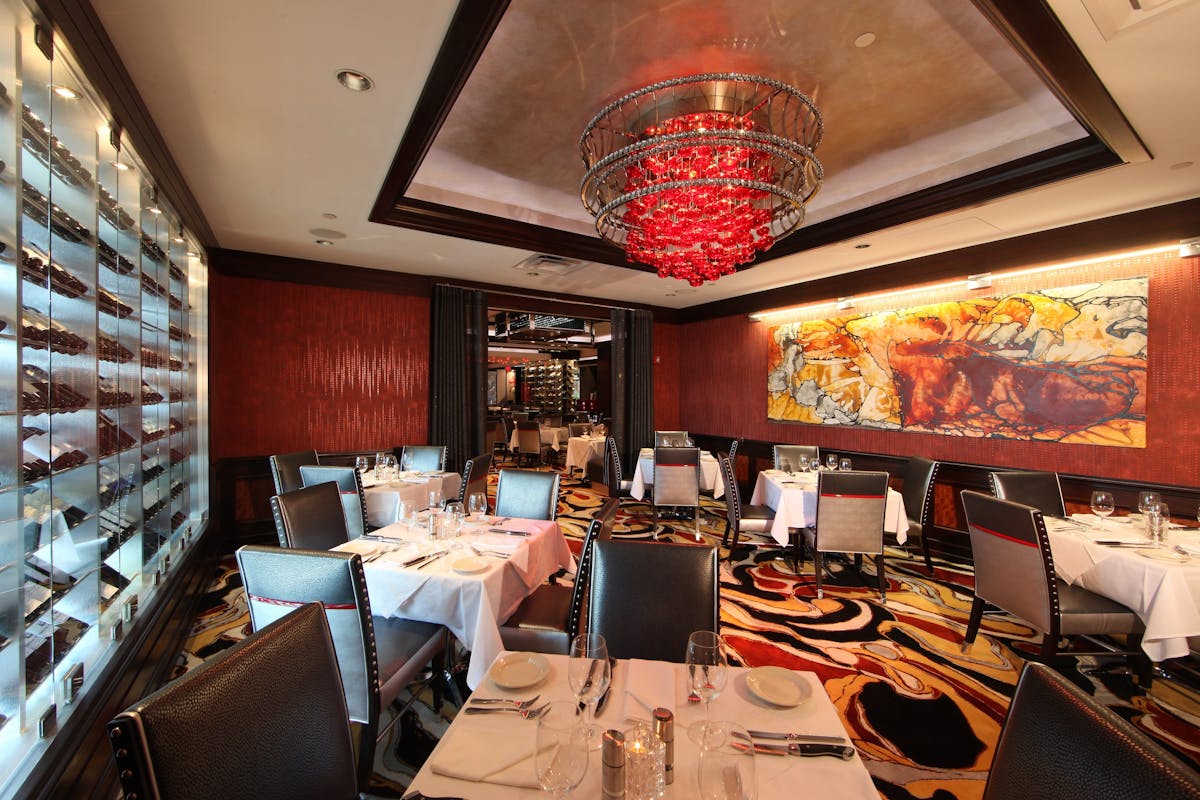 Vic & Anthony's Interior Tables