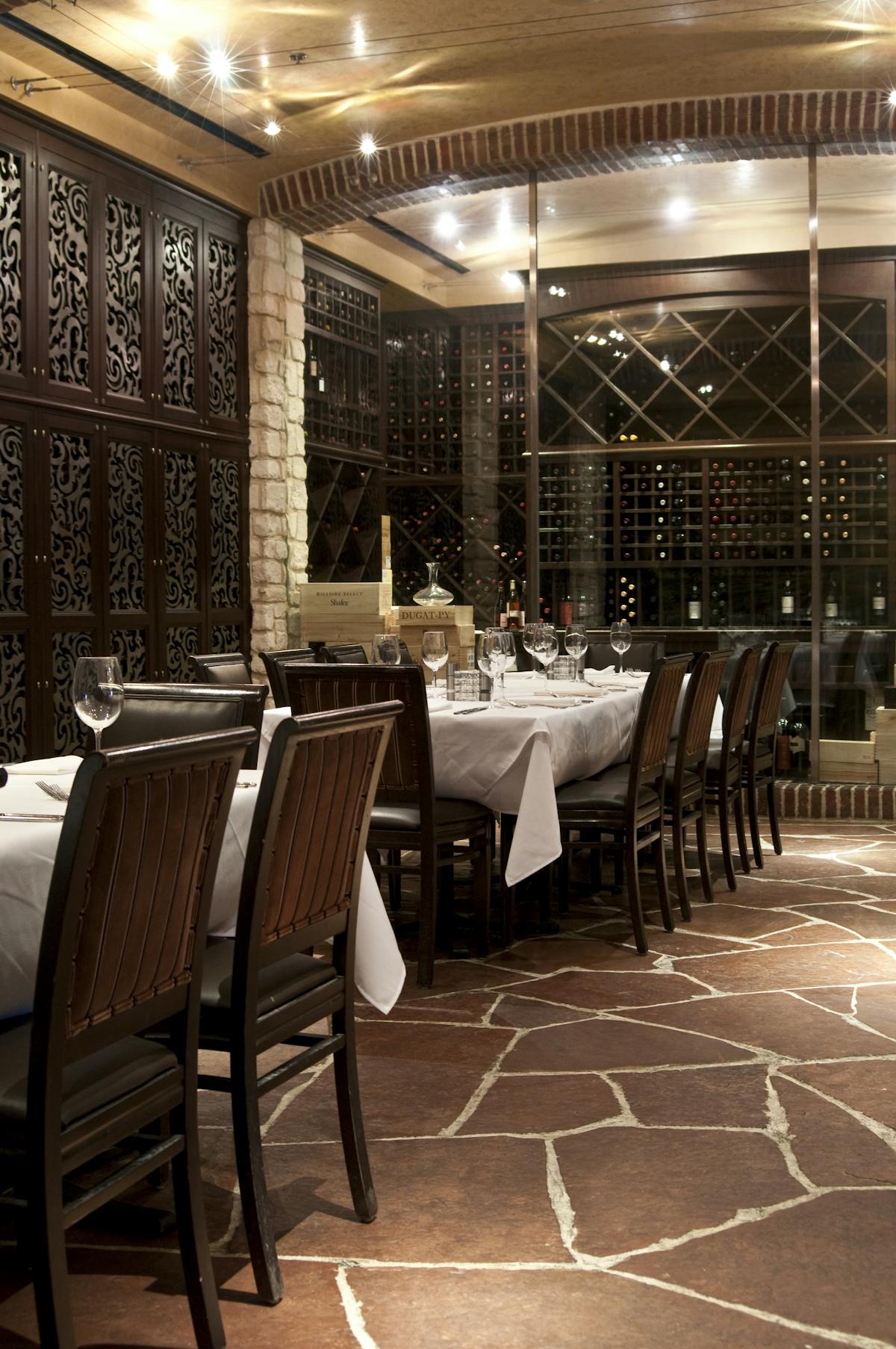 Vic & Anthony's Interior Tables
