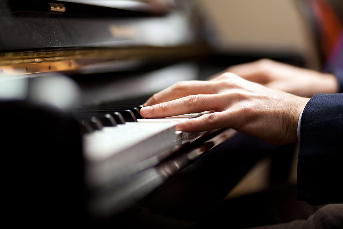 a piano player