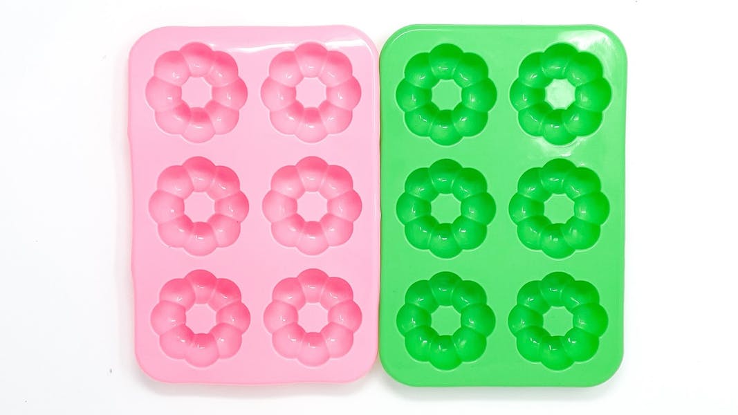 1 Pair Doughnut Baking Molds Fill The Original Mochi