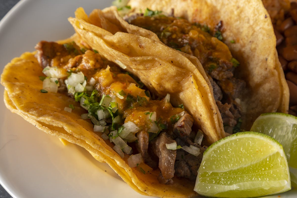 a close up of a plate of food