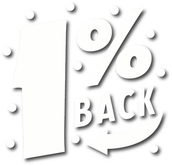 1% back