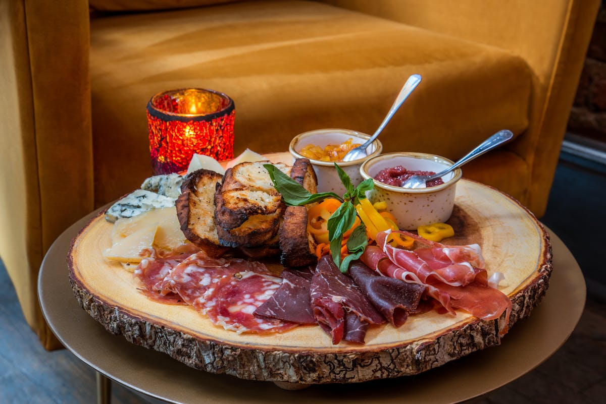 Ham Dish at Nero DC, Premier Restaurant & Wine Bar with Hidden Speakeasy in Dupont Circle, Washington DC