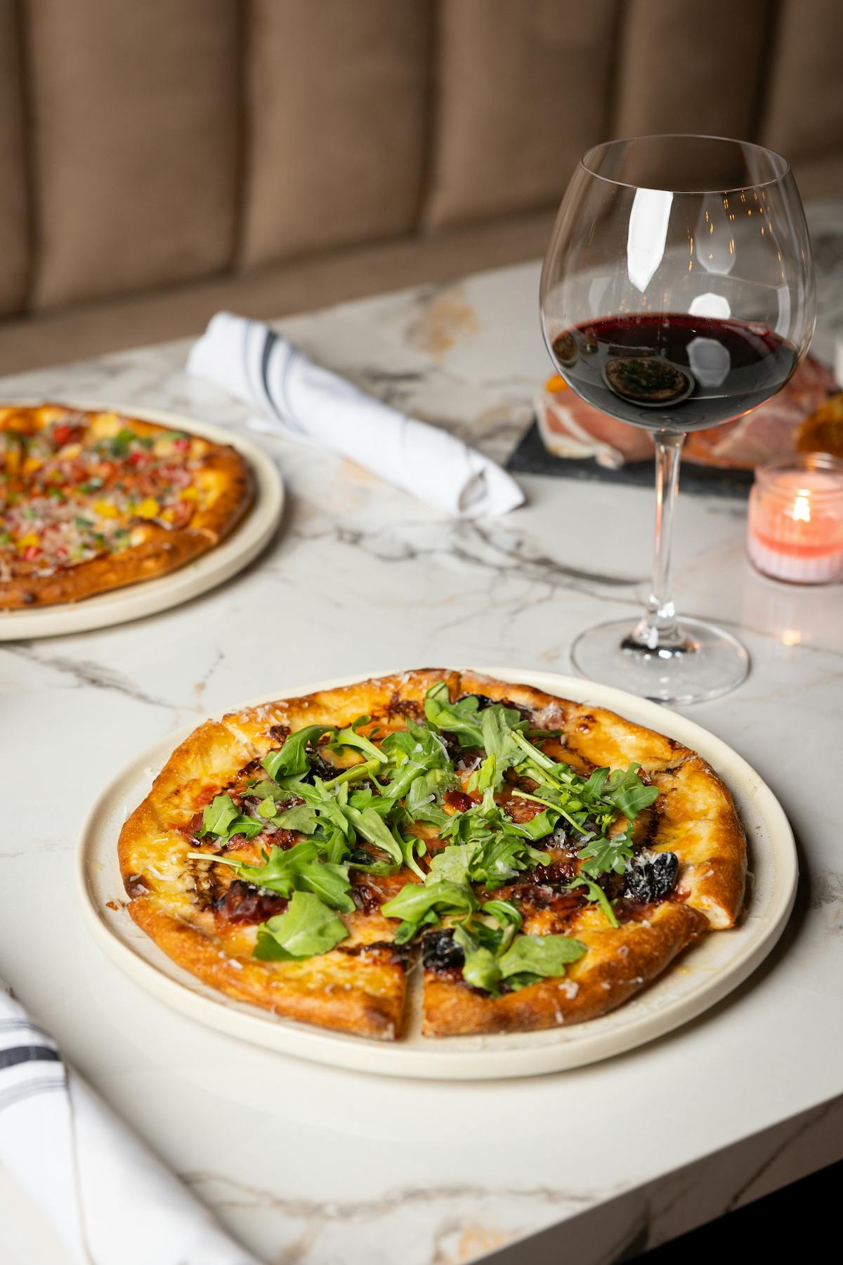Pizza at Nero DC, Premier Restaurant & Wine Bar with Hidden Speakeasy in Dupont Circle, Washington DC