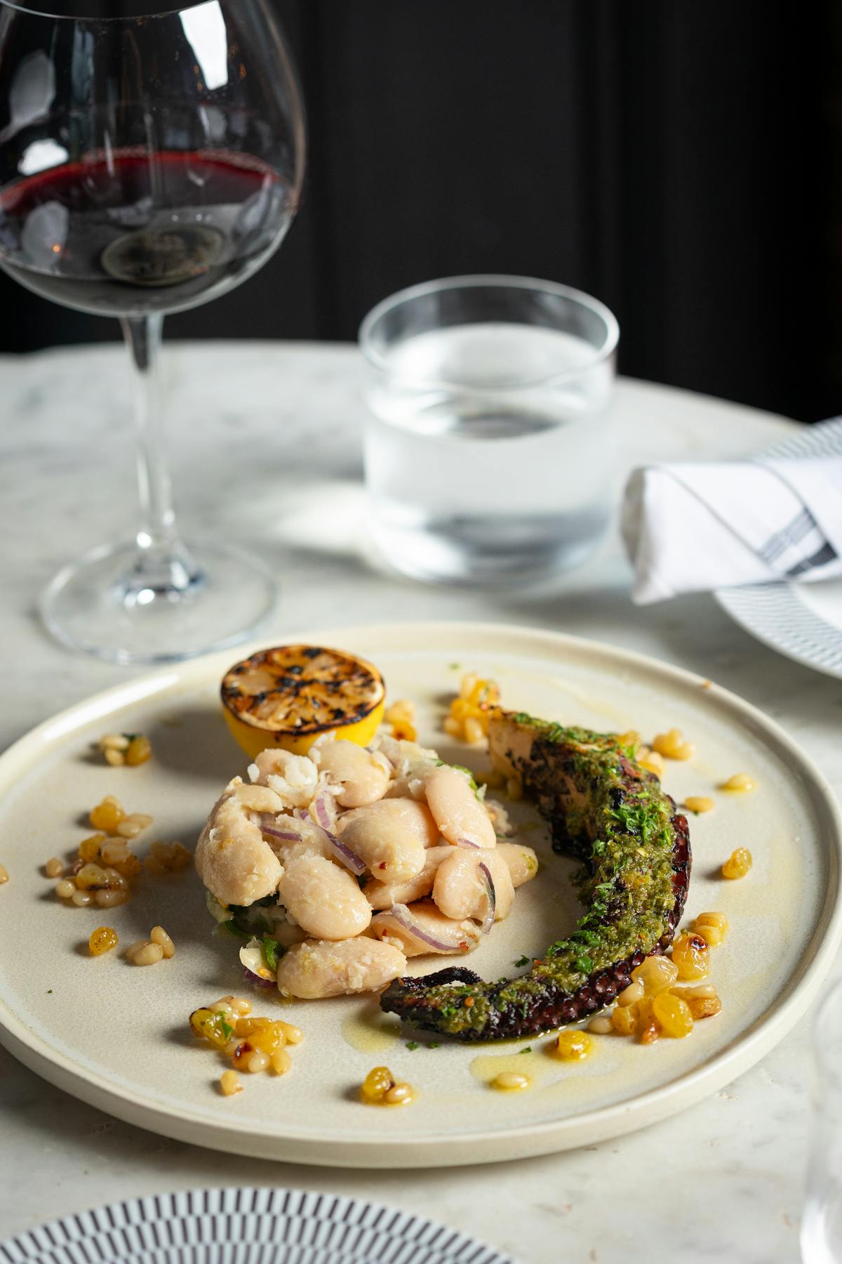 Seafood Pasta at Nero DC, Premier Restaurant & Wine Bar with Hidden Speakeasy in Dupont Circle