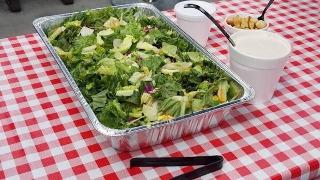 Fresh Cut Salad BBQ Pete's Barbecue Restaurant in Washington