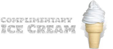 Complimentary Ice Cream