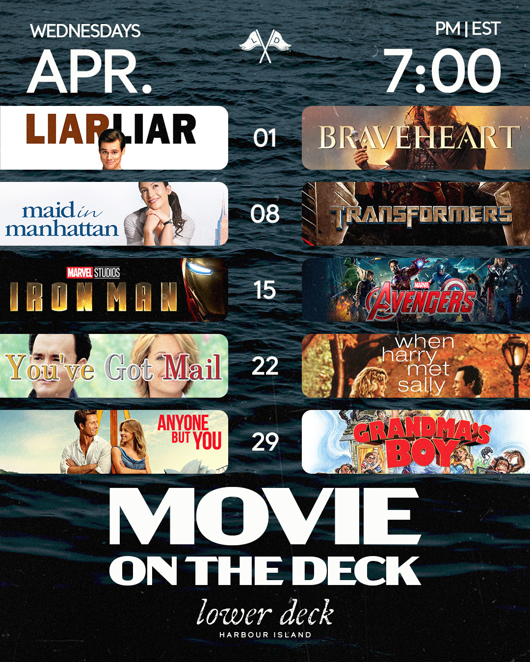 Outdoor movie poster