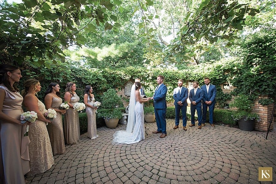 a wedding ceremony