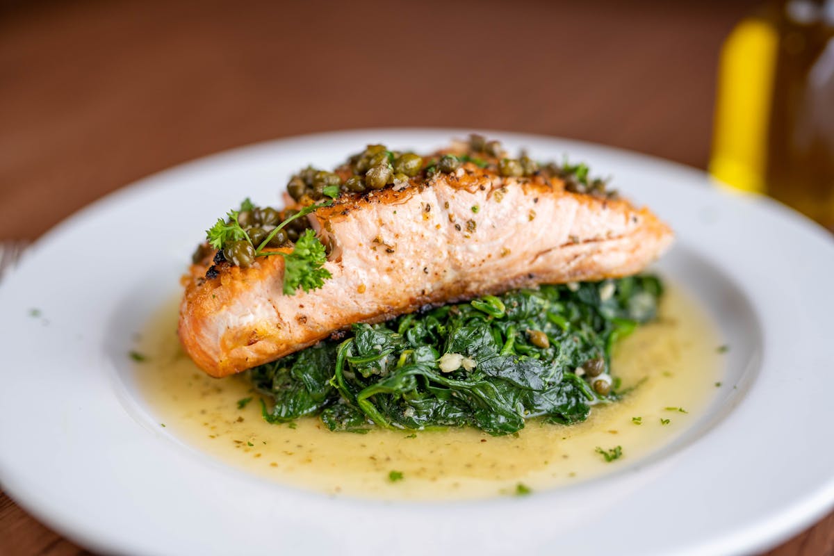 food in a plate