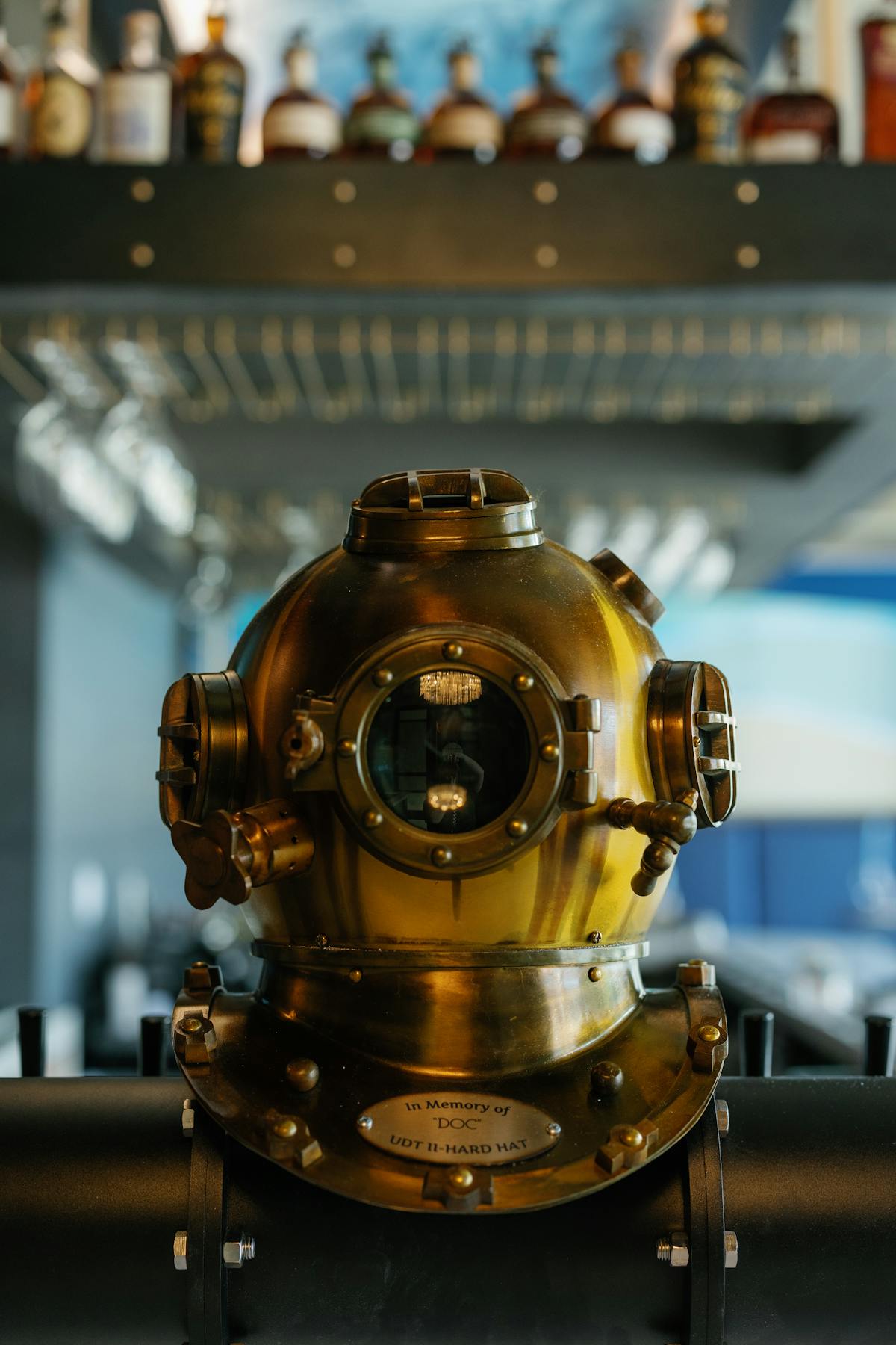 a helmet