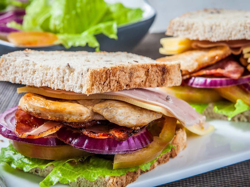 a bowl of salad on a plate