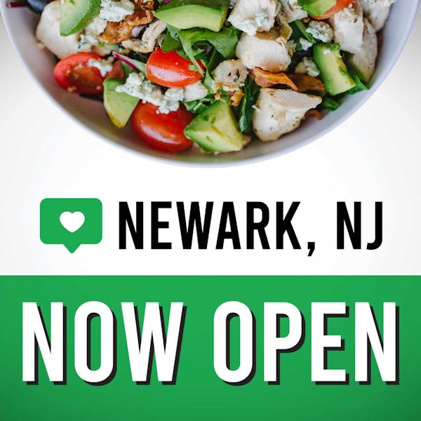 Newark Now Open! The Salad House Health Food Restaurant in New Jersey